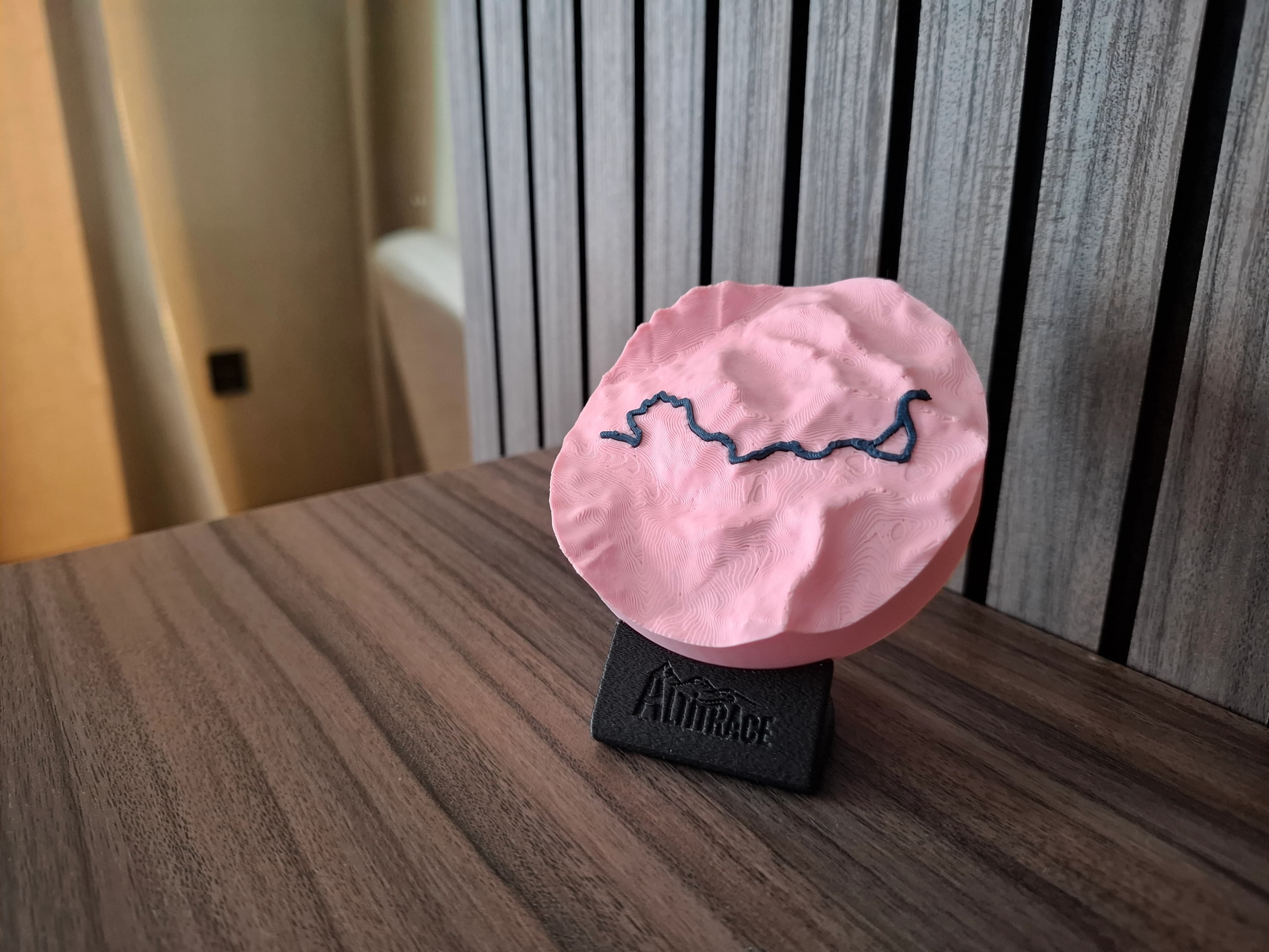 Carte relief 3D du lieu qui unit un couple d’aventuriers