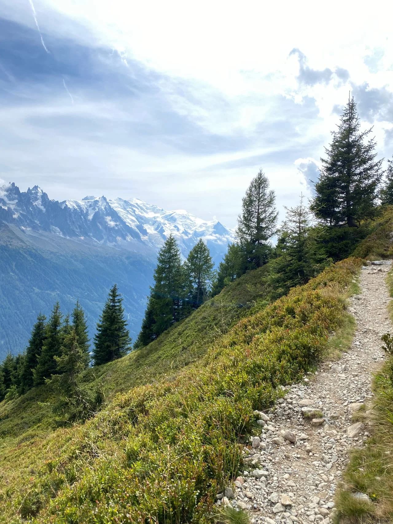 Sentier balisé accessible pour une première grande randonnée