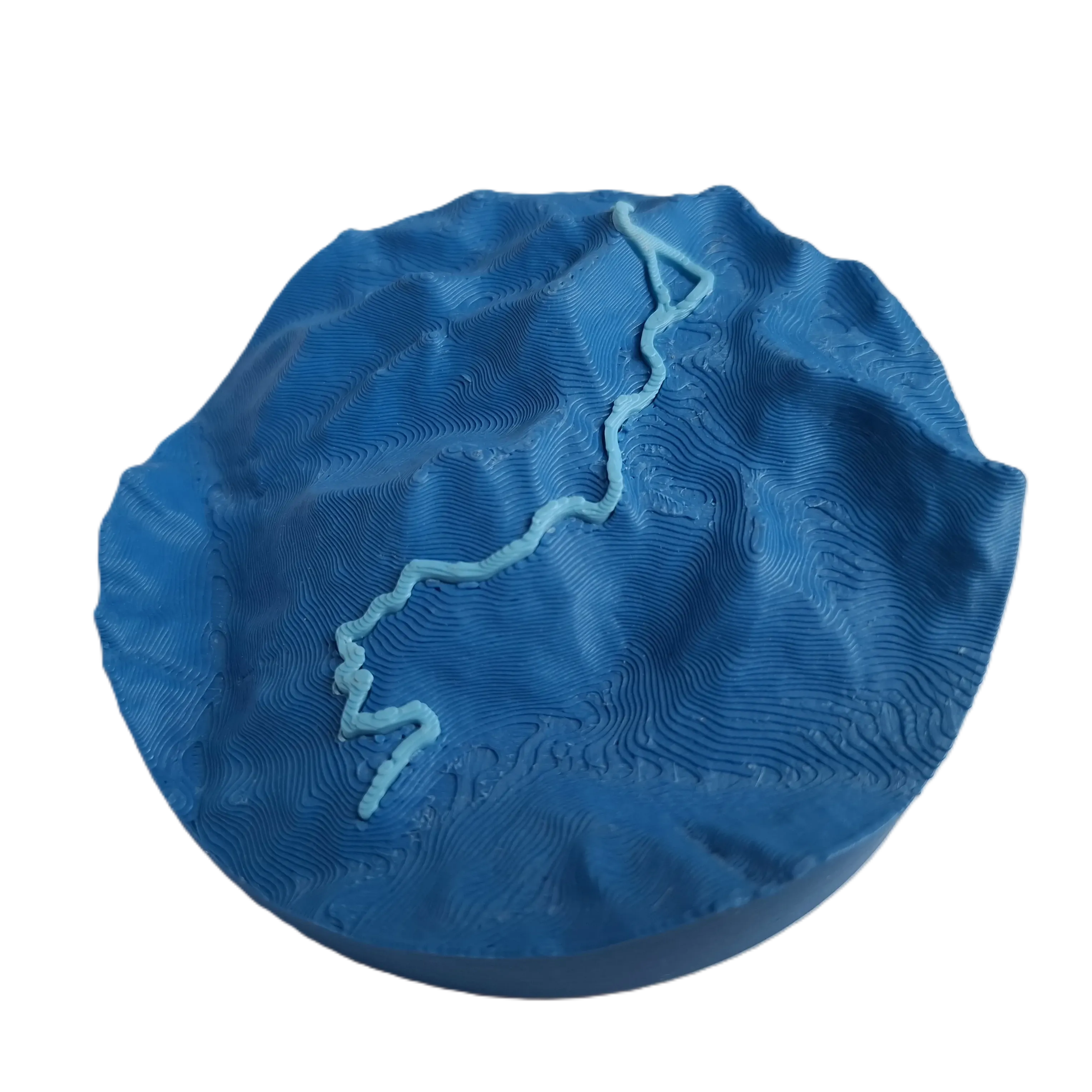 Carte Altitrace personnalisée duo Glacial — vue 1
